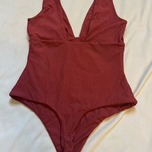 Kookai  Ribbed Bodysuit size 0 (34/36)